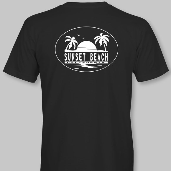 Sunset Beach T-Shirt huntington surf surfing california surfboard - Picture 6 of 11